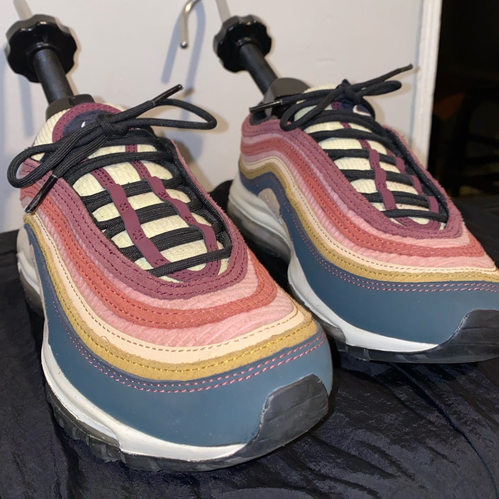 Nike Air Max 97 Deep Jungle Color Sneakers - Picture 3 of 8